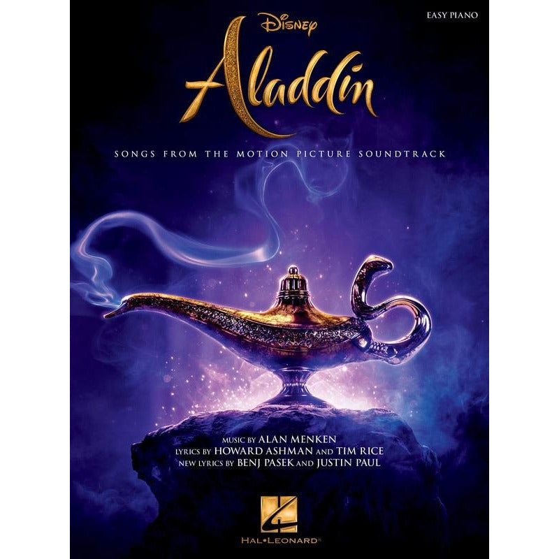Aladdin Movie Soundtrack 2019 Easy Piano Book v