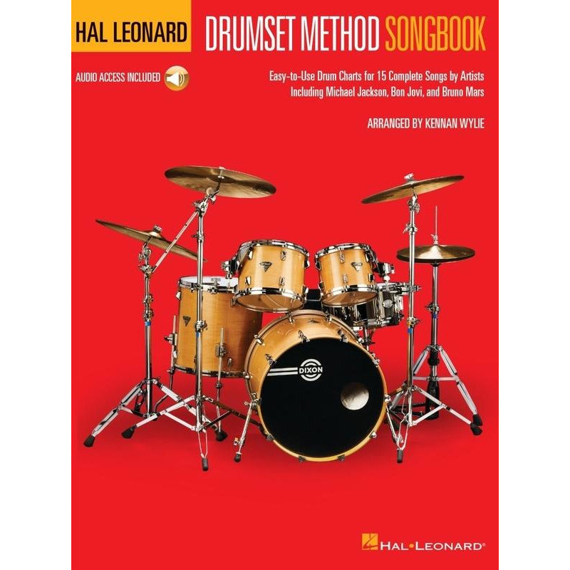HAL LEONARD DRUMSET METHOD SONGBOOK BK/OLA - Music2u