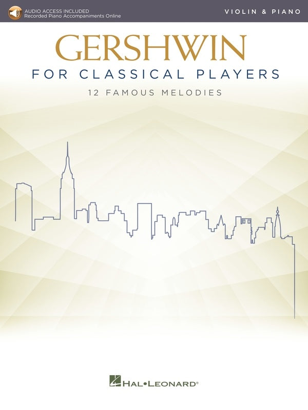 Gershwin For Classical Players Violin/Piano Bk/Ola