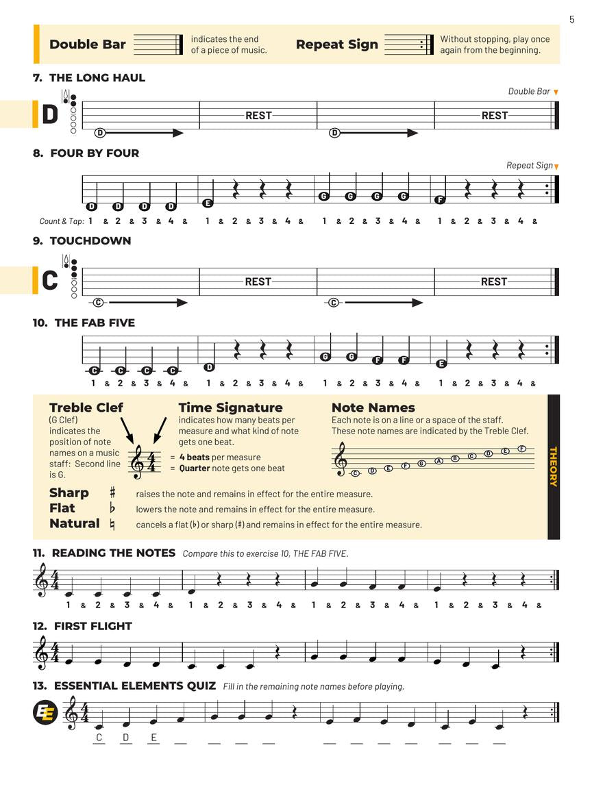 Essential Elements For Band Clarinet Book 1 (Book/Olm) - New Edition Release 2025