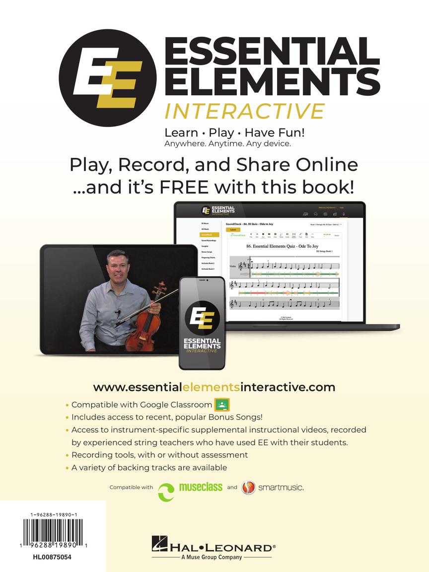 Essential Elements For Strings Teacher Manual Book 1 (Book/Olm) - New Edition Release 2025