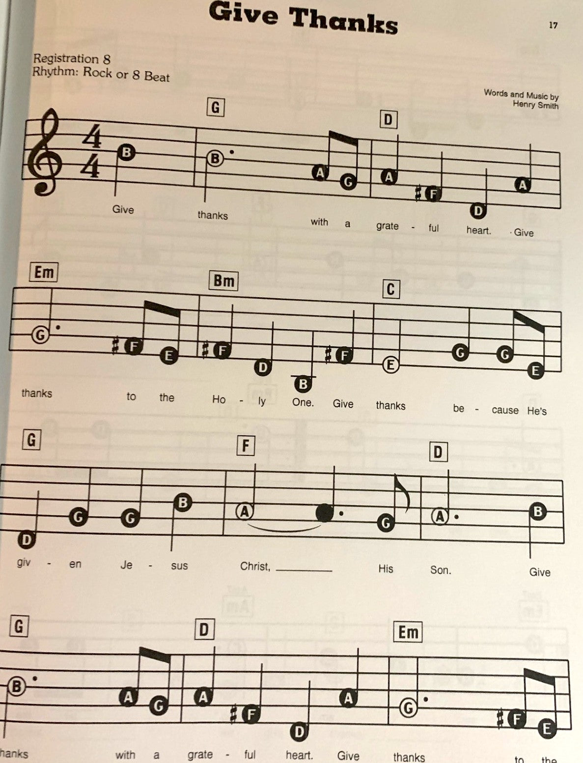 Songs for Praise & Worship - EZ Play Piano Volume 122 Songbook (35 Songs)