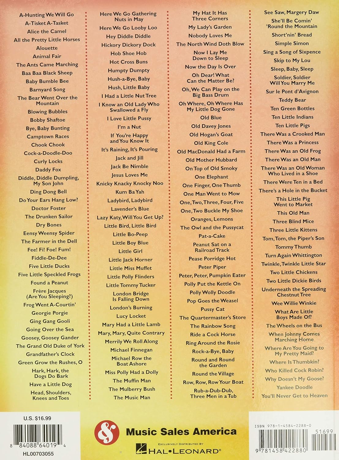 Big Book Of Nursery Rhymes & Children's Songs Book For Easy Guitar (169 Songs)