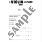 Joe Hisaishi  - Studio Ghibli Songs  - For Violin and Piano Book (Easy)