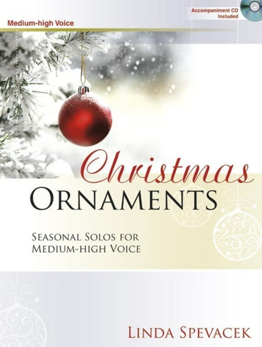 Christmas Ornaments Medium - High Voice Bk/Cd