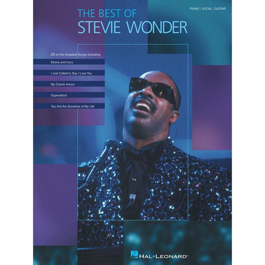 Best Of Stevie Wonder PVG Book