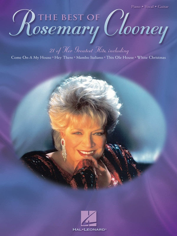 The Best Of Rosemary Clooney PVG Songbook