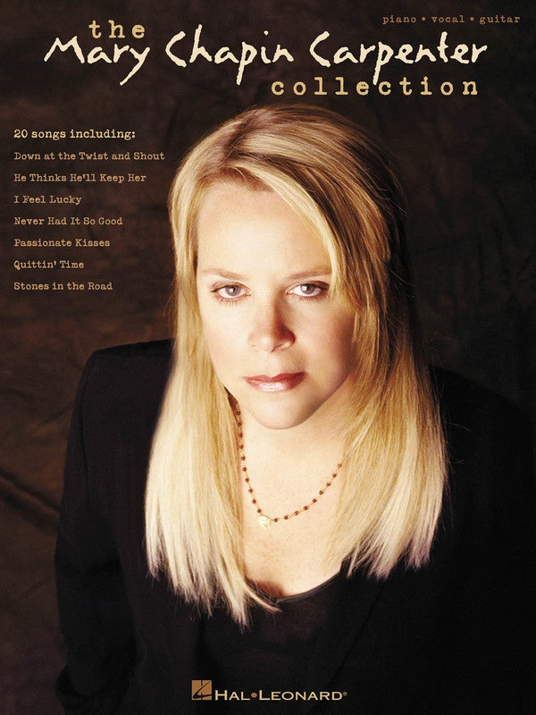 Mary Chapin Carpenter Collection Piano Vocal Guitar Songbook