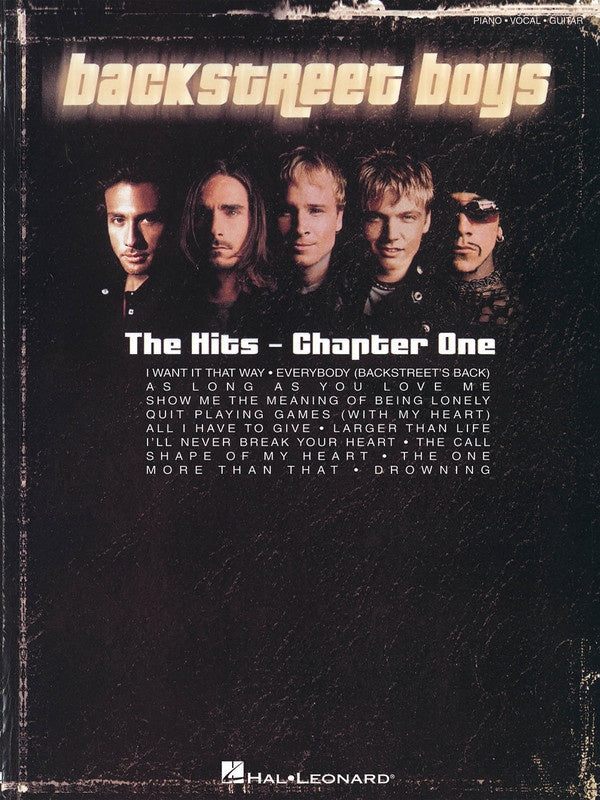 Backstreet Boys - The Hits Chapter One PVG Songbook
