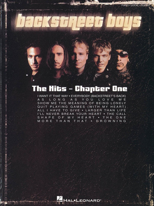 Backstreet Boys - The Hits Chapter One PVG Songbook
