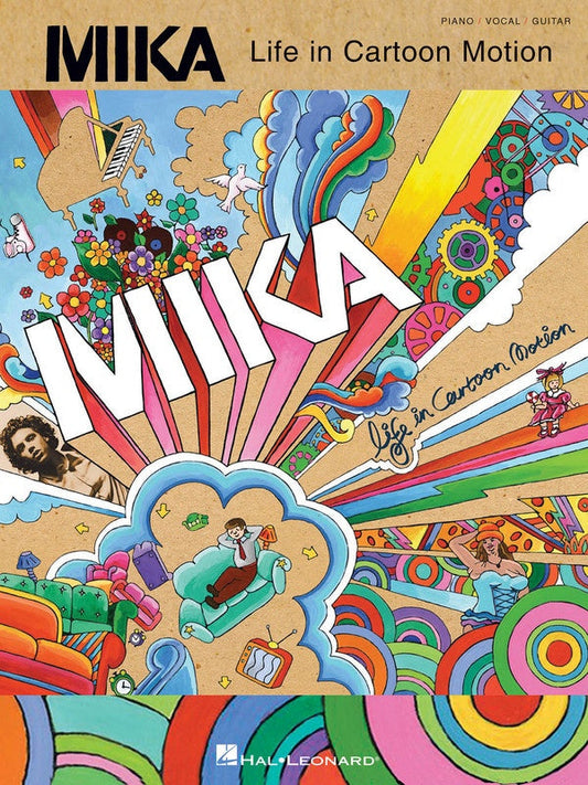 Mika Life In Cartoon PVG Songbook