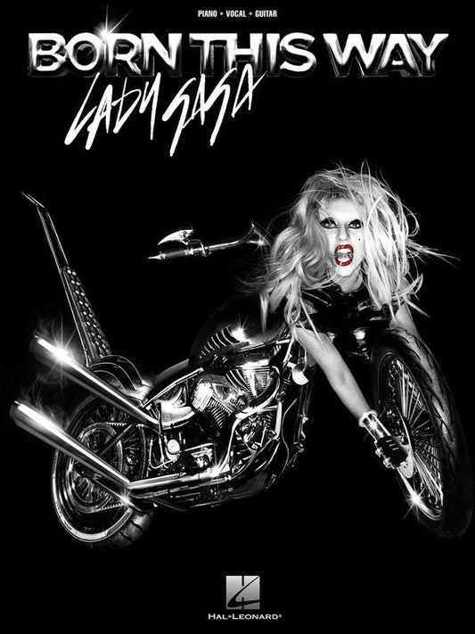 Lady Gaga Born This Way PVG Book