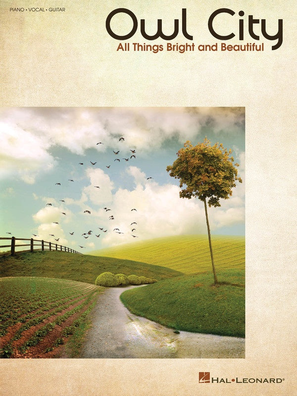 Owl City - All Things Bright And Beautiful PVG Songbook