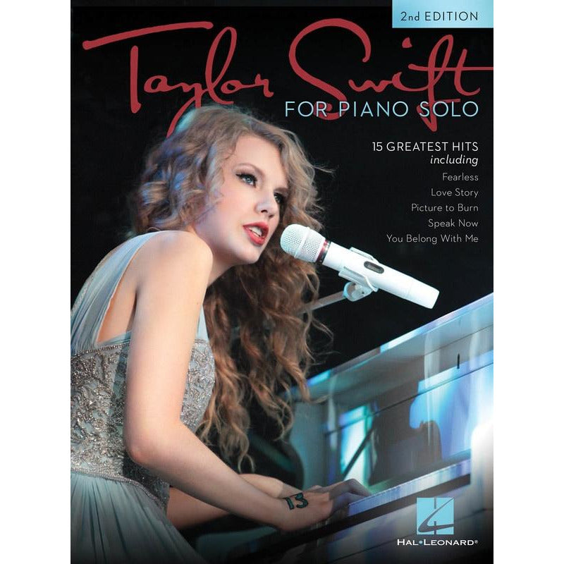 TAYLOR SWIFT FOR PIANO SOLO 2ND EDITION - Music2u