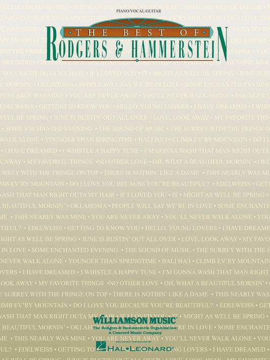 Best Of Rodgers And Hammerstein PVG
