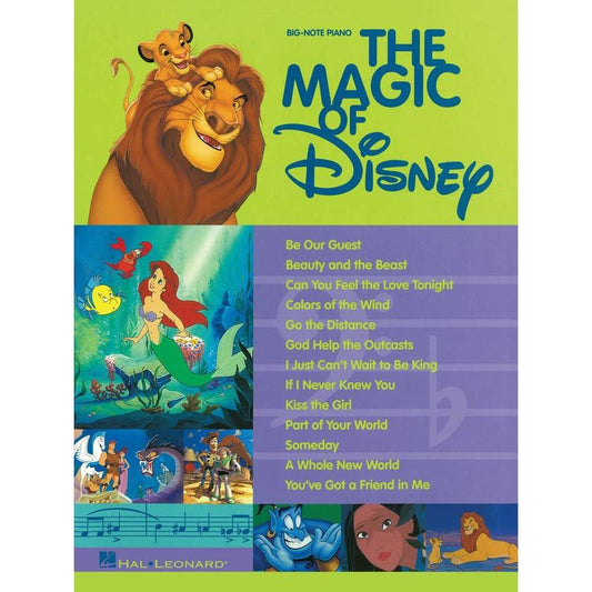 Magic Of Disney Big Note Piano