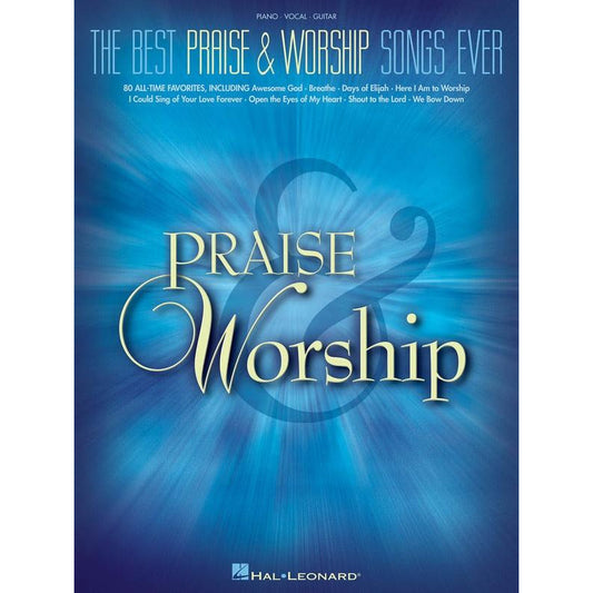 Best Praise And Worship Songs Ever PVG Book