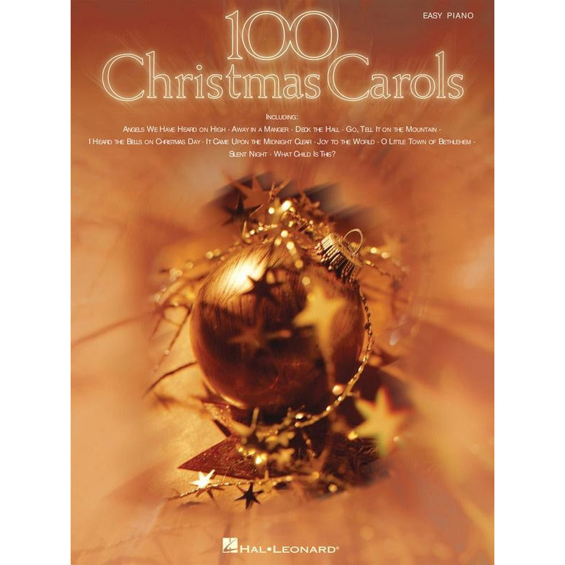 100 Christmas Carols Easy Piano Book