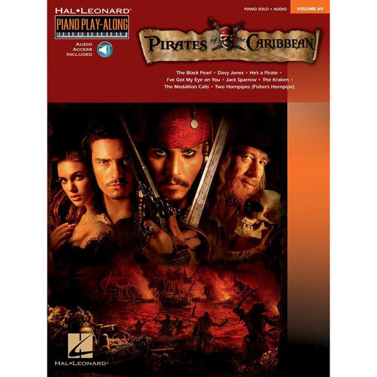 Pirates Of The Caribbean Piano Playalong V69 Bk/Ola