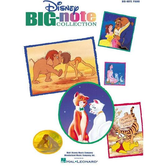 Disney Collection Big Note Piano Book