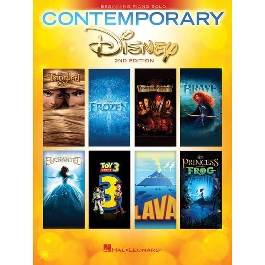 Contemporary Disney Solos Beginner Piano Solo 2nd Edition Book