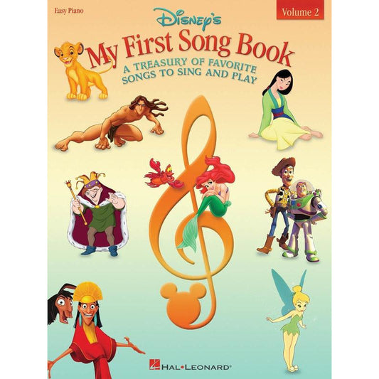 DISNEYS MY FIRST SONGBOOK VOL 2 EASY PIANO - Music2u