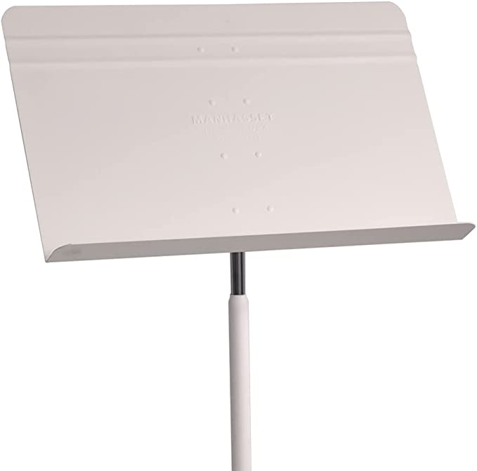 Manhasset Symphony Music Stand - White Matte Finish Musical Instruments & Accessories
