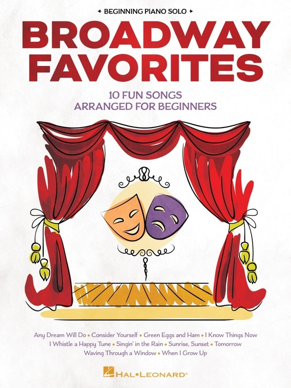 Broadway Favorites Beginning Piano Solo
