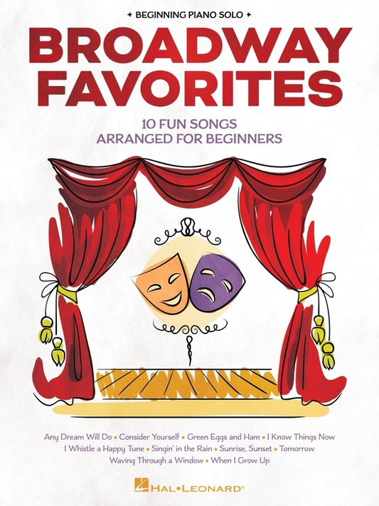 Broadway Favorites Beginning Piano Solo
