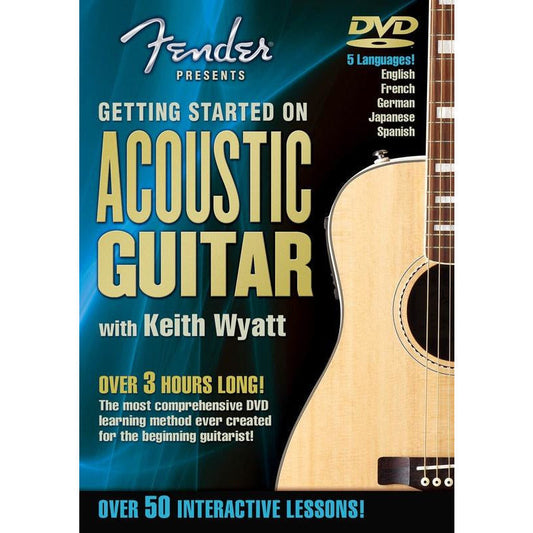 GETTING STARTED ON ACOUSTIC GUITAR DVD - Music2u