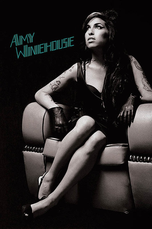 AMY WINEHOUSE - CHAIR WALL POSTER