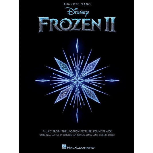 Frozen II Big Note Easy Piano Book
