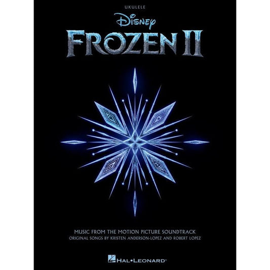 Frozen II For Ukulele Book