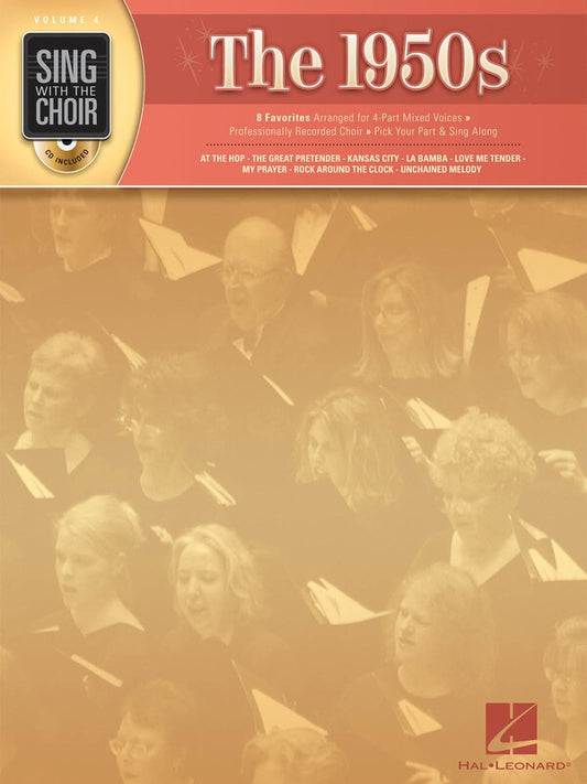 1950S Sing With The Choir Bk/Cd V4