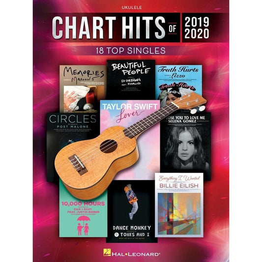 Chart Hits Of 2019-2020 For Ukulele