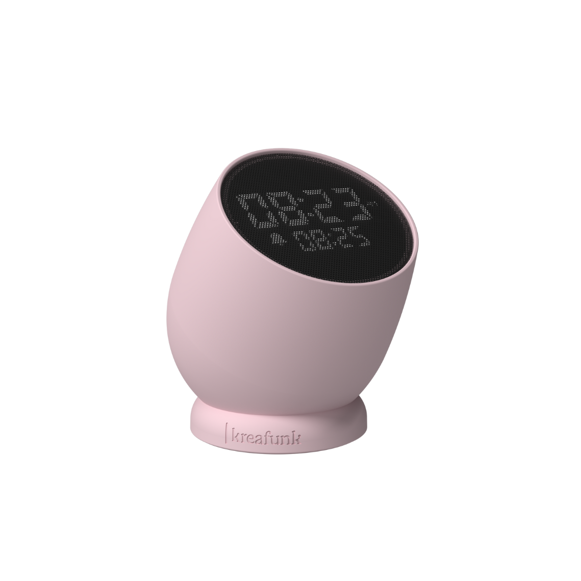 Kreafunk Bell Alarm Clock - Dusty Rose