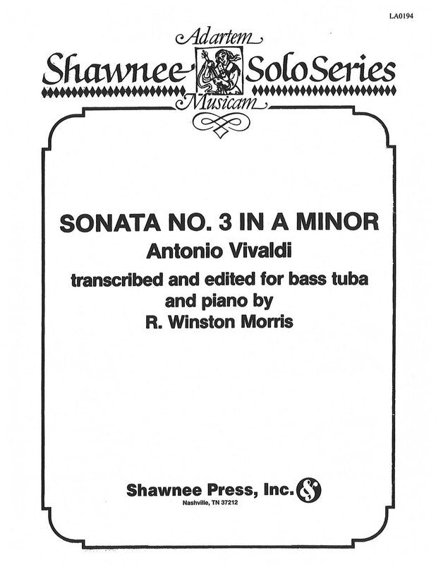 Vivaldi - Sonata No 3 In A Minor Tuba/Piano