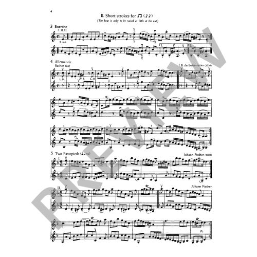 The Doflein Method Volume 4 -  Further Technique Violin Book