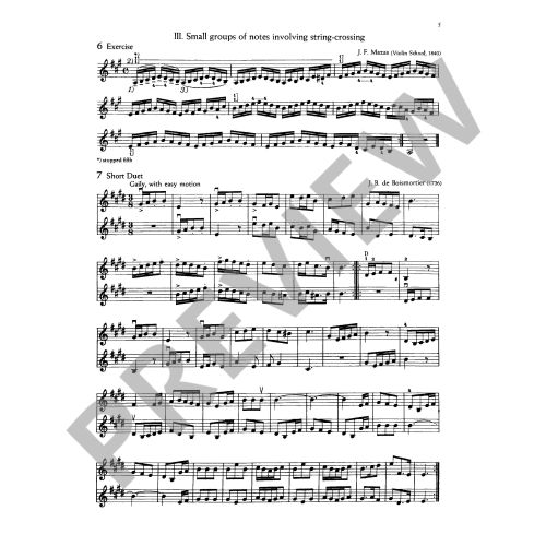 The Doflein Method Volume 4 -  Further Technique Violin Book