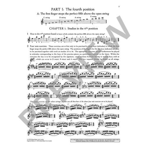 The Doflein Method Volume 5 -  The High Positions Violin Book