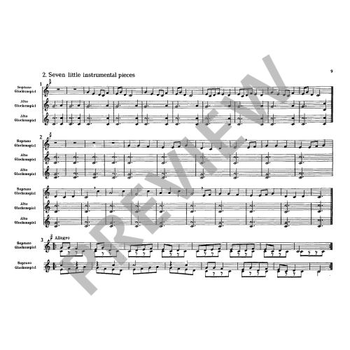Carl Orff: Music For Children - Volume 2 Major: Drone Based Triads Book