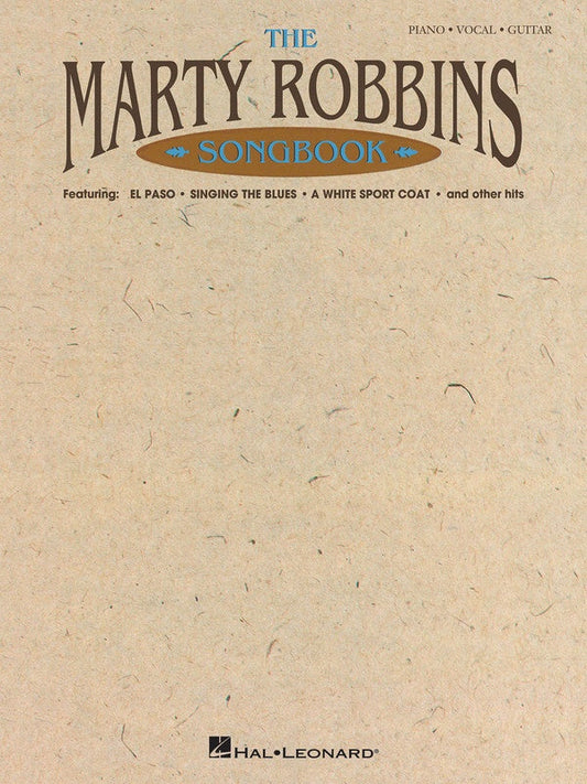 Marty Robbins PVG Songbook