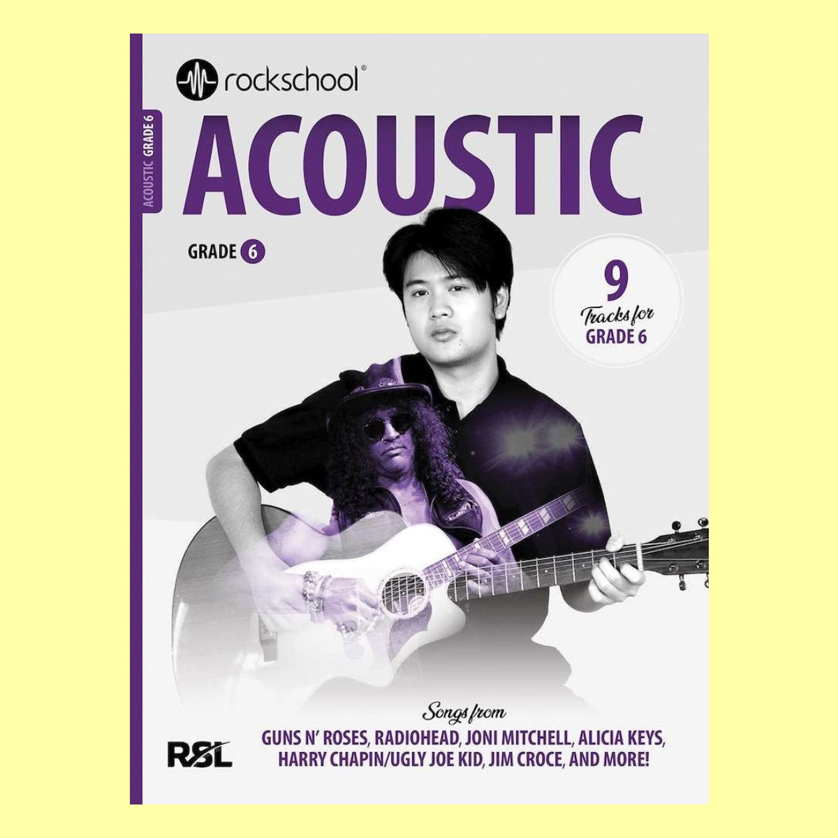 Rockschool Acoustic Guitar Grade 6 (2026) Book with Online Audio