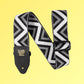 Ernie Ball Classic Jacquard Guitar/Bass Strap - Zipper Ripper (New)
