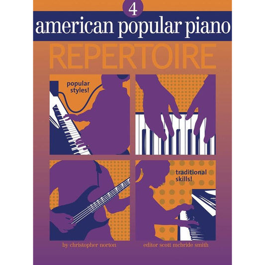 American Popular Piano Repertoire Level 4 Book/Cd