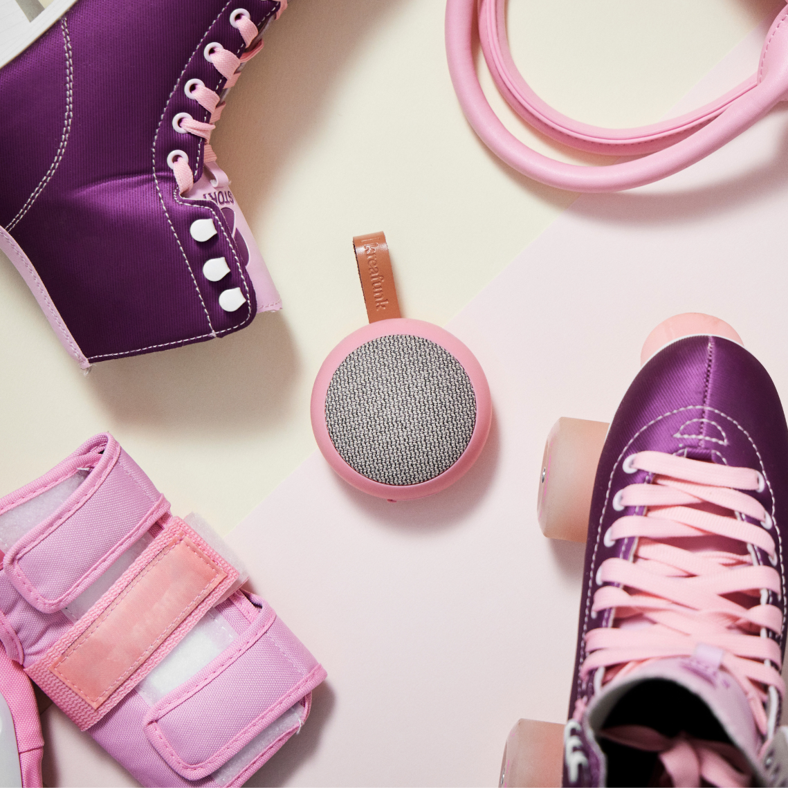 Kreafunk Ago 2 Fabric Bluetooth Speaker - Fresh Pink