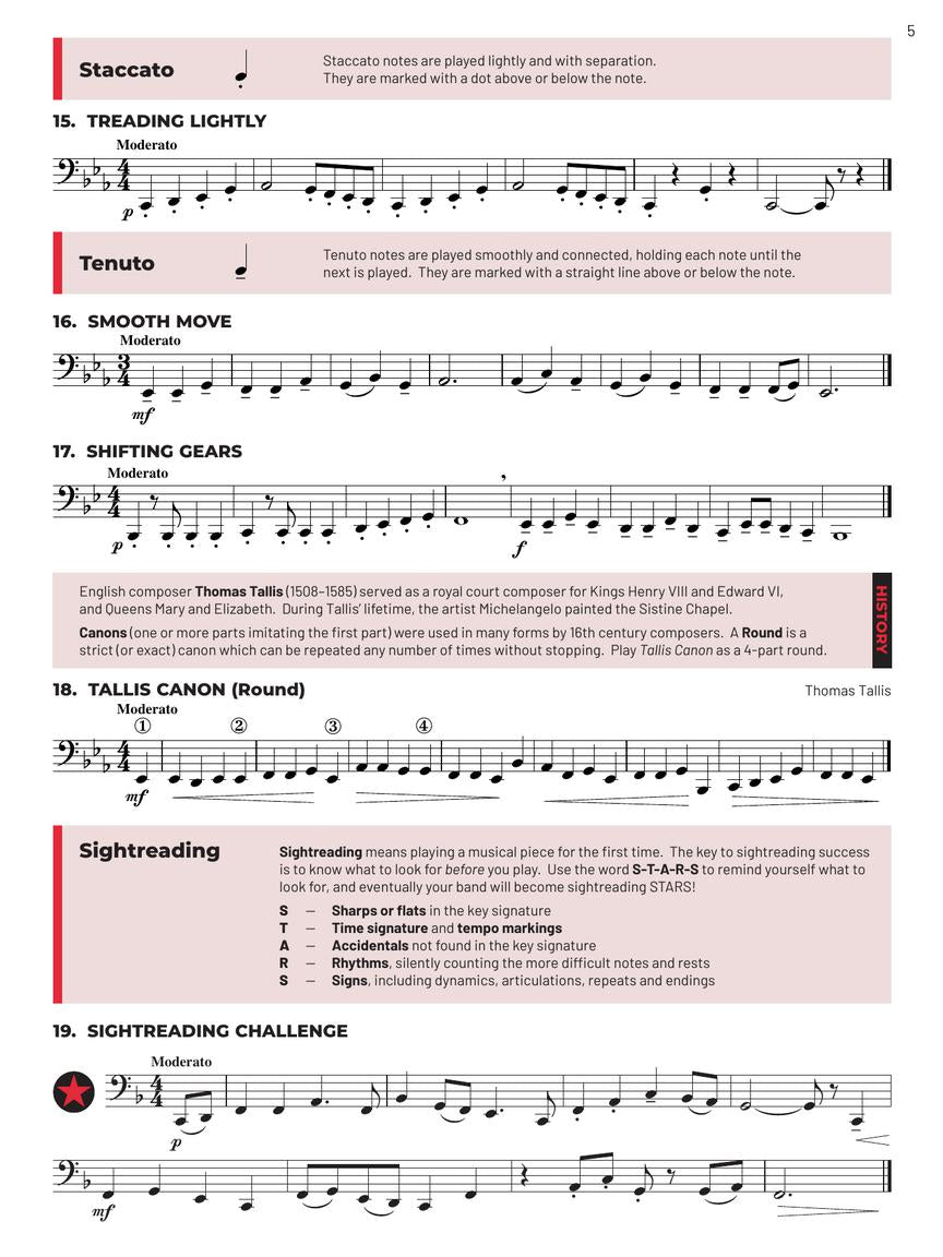 Essential Elements For Band Tuba Book 2 (Book/Olm) New Edition Release 2025