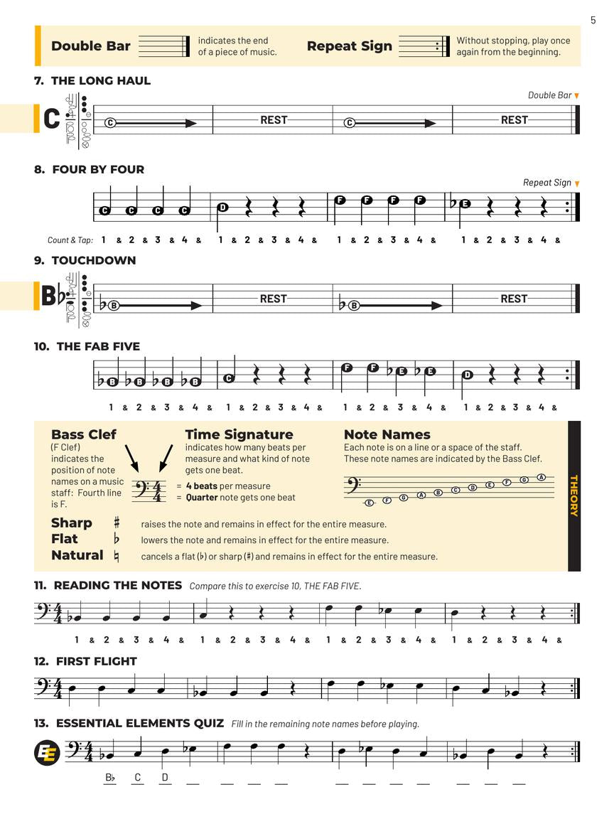 Essential Elements For Band Bassoon Book 1 (Book/Olm) New Edition Release 2025