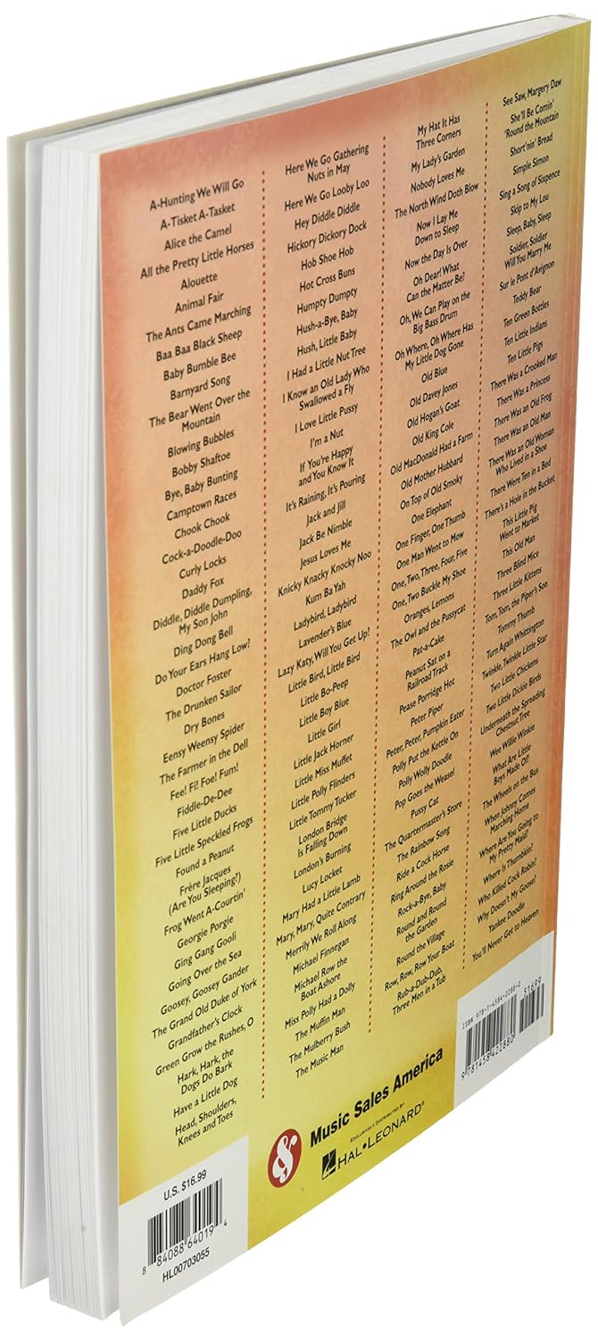 Big Book Of Nursery Rhymes & Children's Songs Book For Easy Guitar (169 Songs)