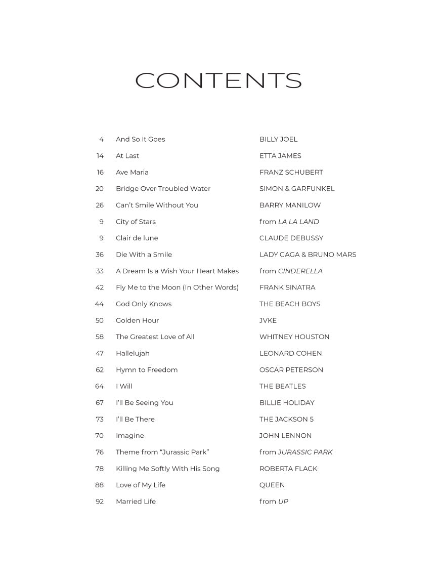 First 50 Most Beautiful Songs You Should Play on the Piano (New Release)